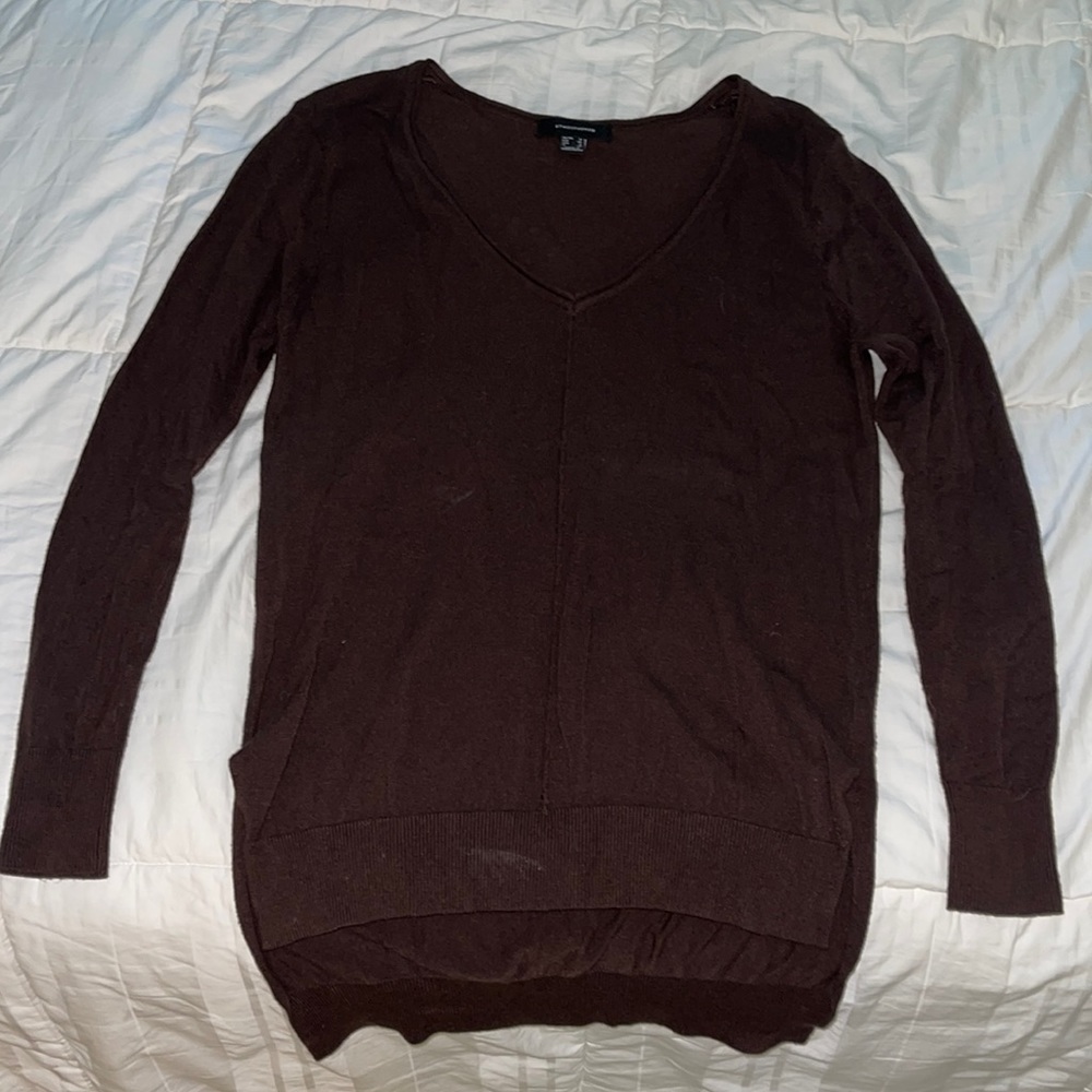 V-neck sweater